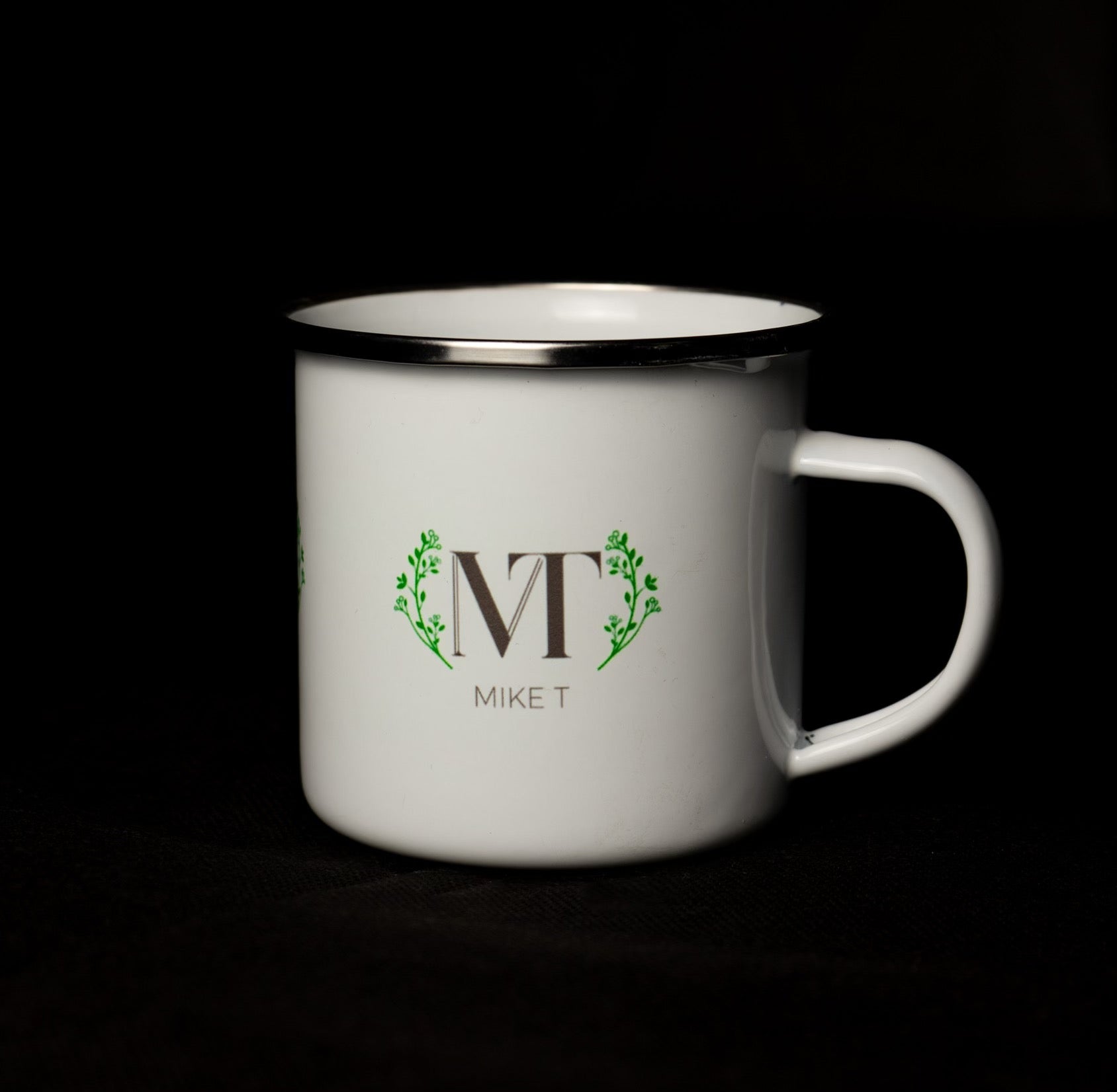 MT Logo Enamel Camping Mug